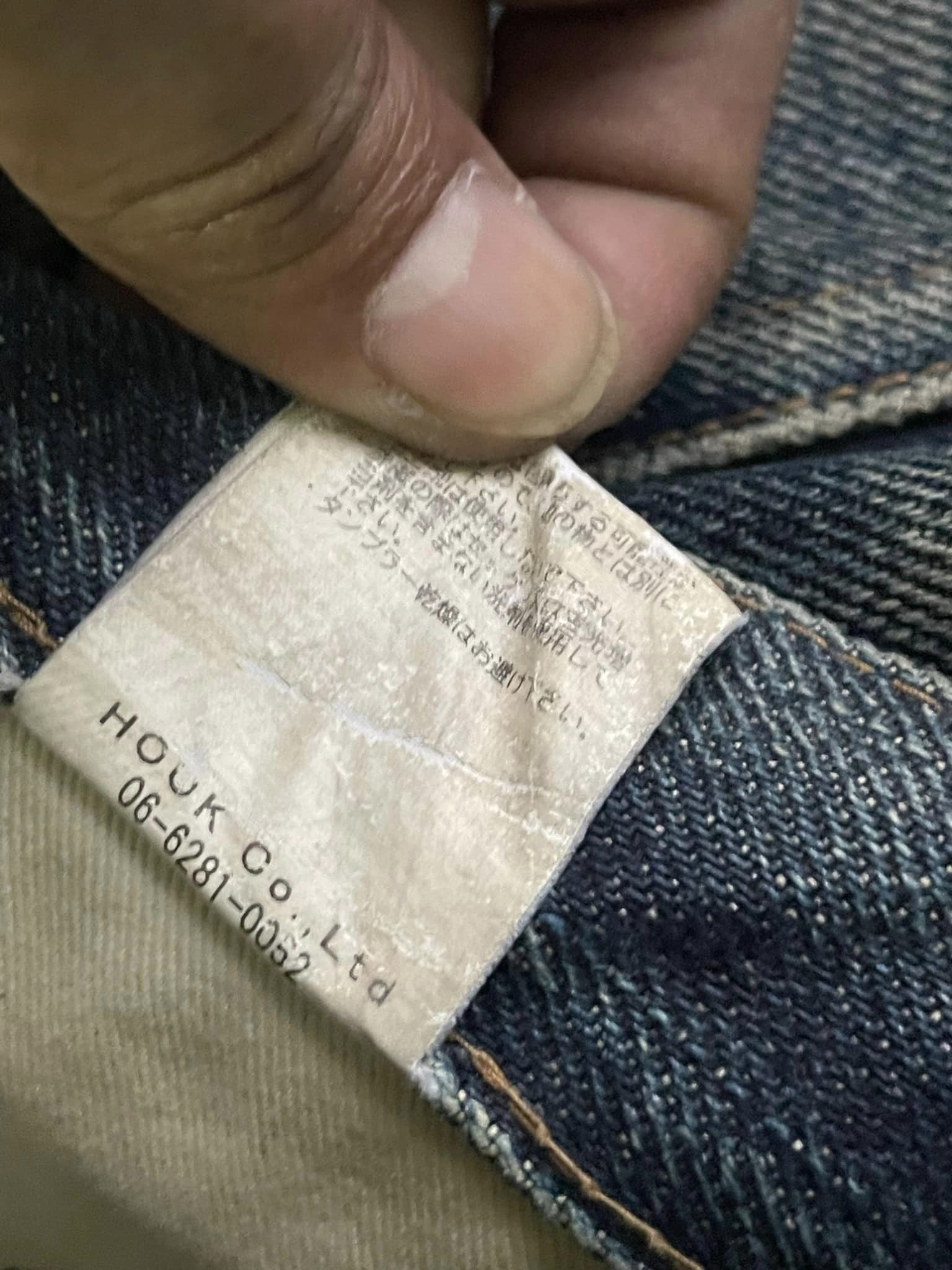 Vintage Kojima Genes Selvedge Distressed Denim