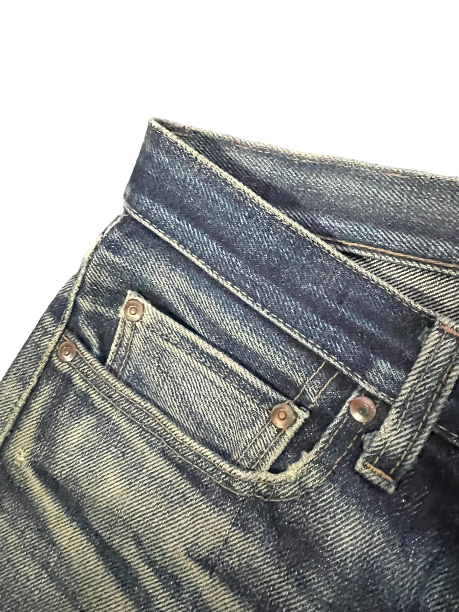 Vintage Kojima Genes Selvedge Distressed Denim