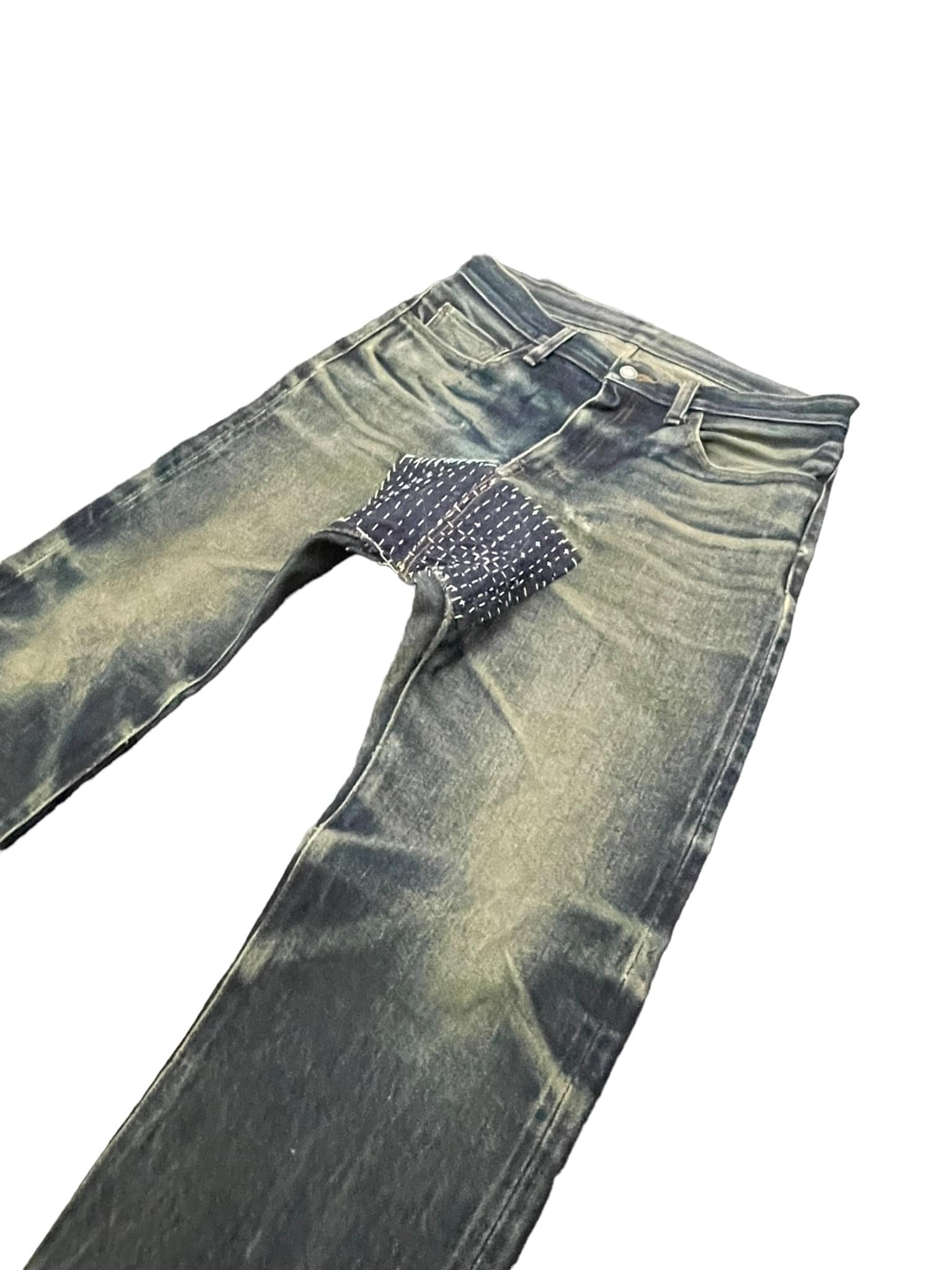 Vintage Kojima Genes Selvedge Distressed Denim