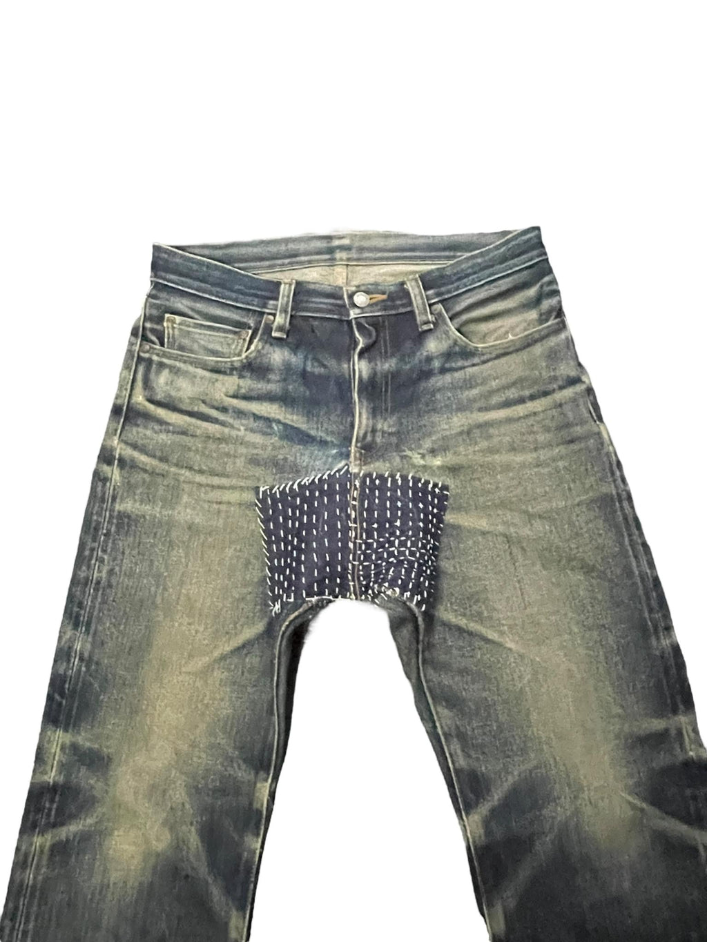 Vintage Kojima Genes Selvedge Distressed Denim