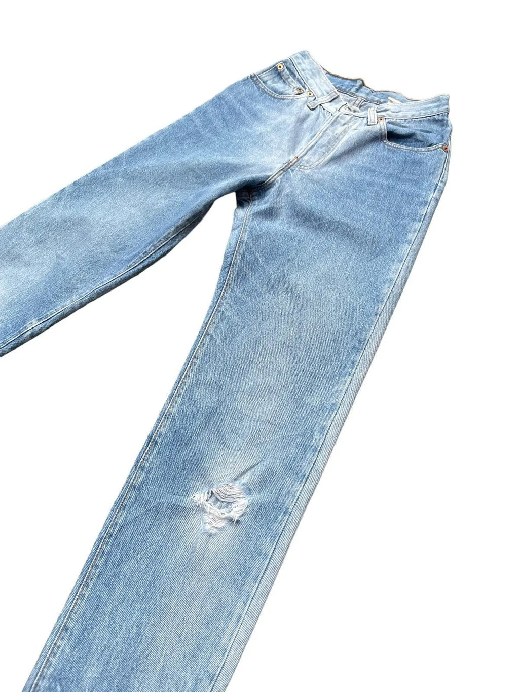 Vintage 1990 Levis 501 e Faded Distressed