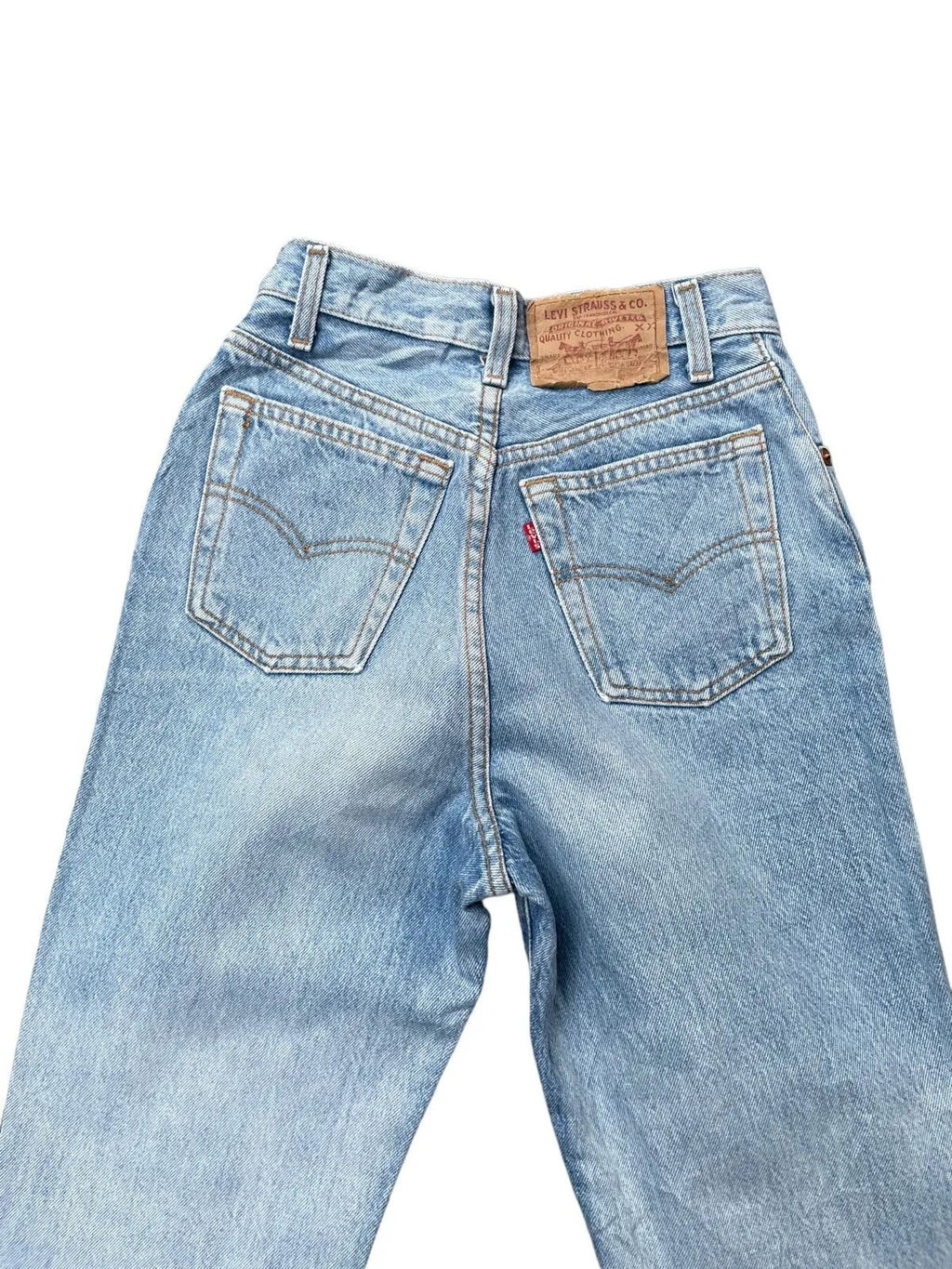 Vintage 1990 Levis 501 e Faded Distressed