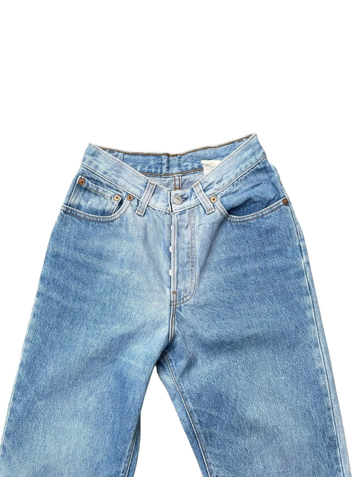 Vintage 1990 Levis 501 e Faded Distressed