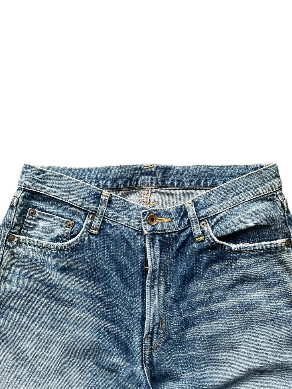 Vintage Edwin Selvedge Distressed Denim
