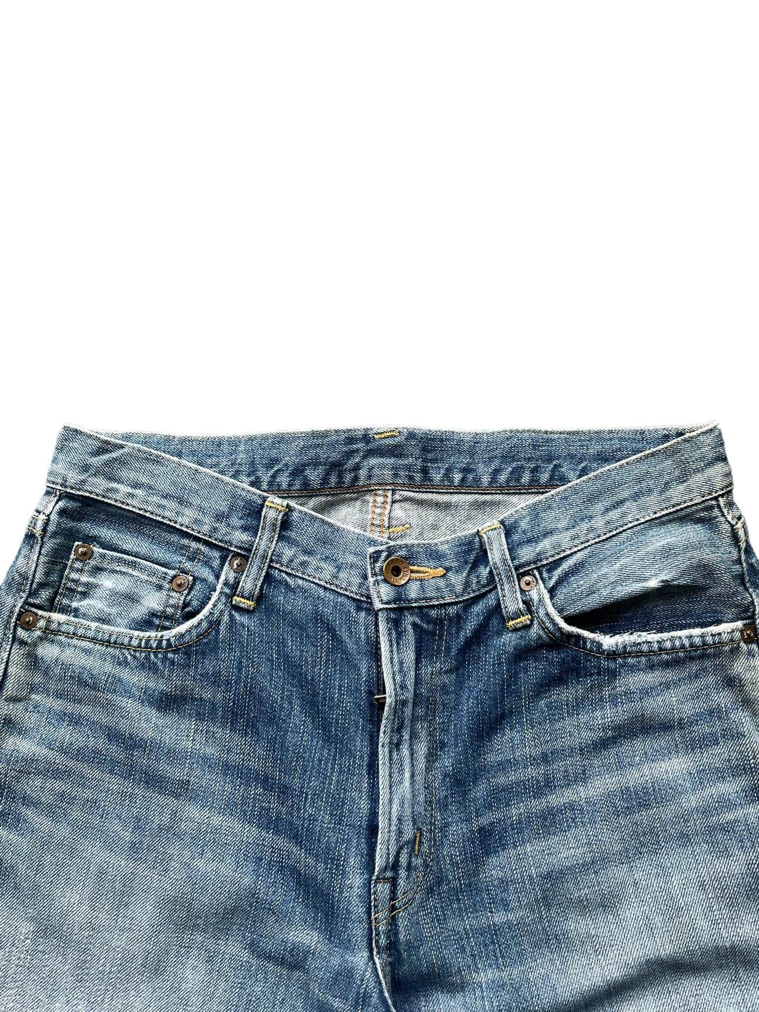 Vintage Edwin Selvedge Distressed Denim