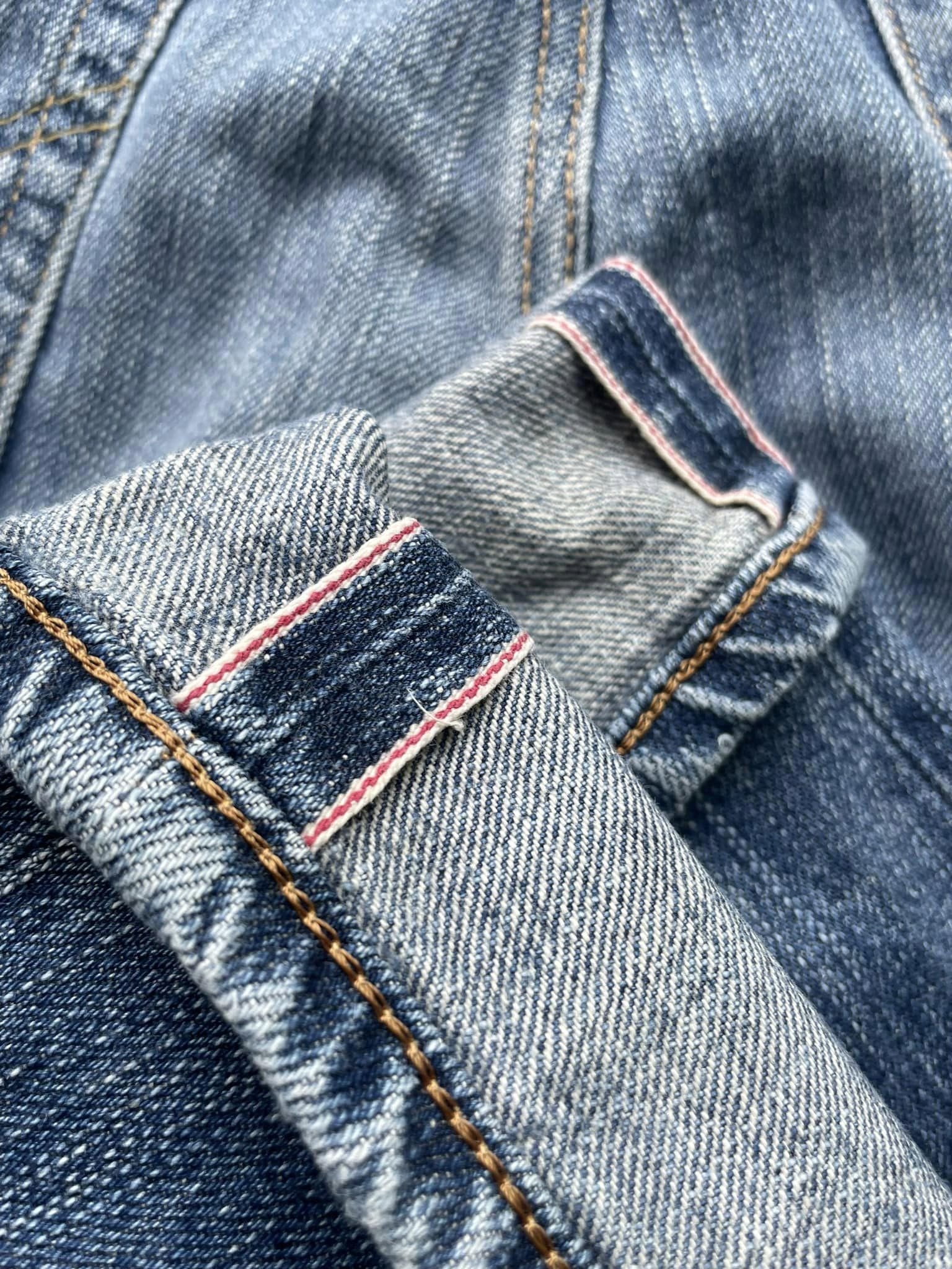Vintage Edwin Selvedge Distressed Denim