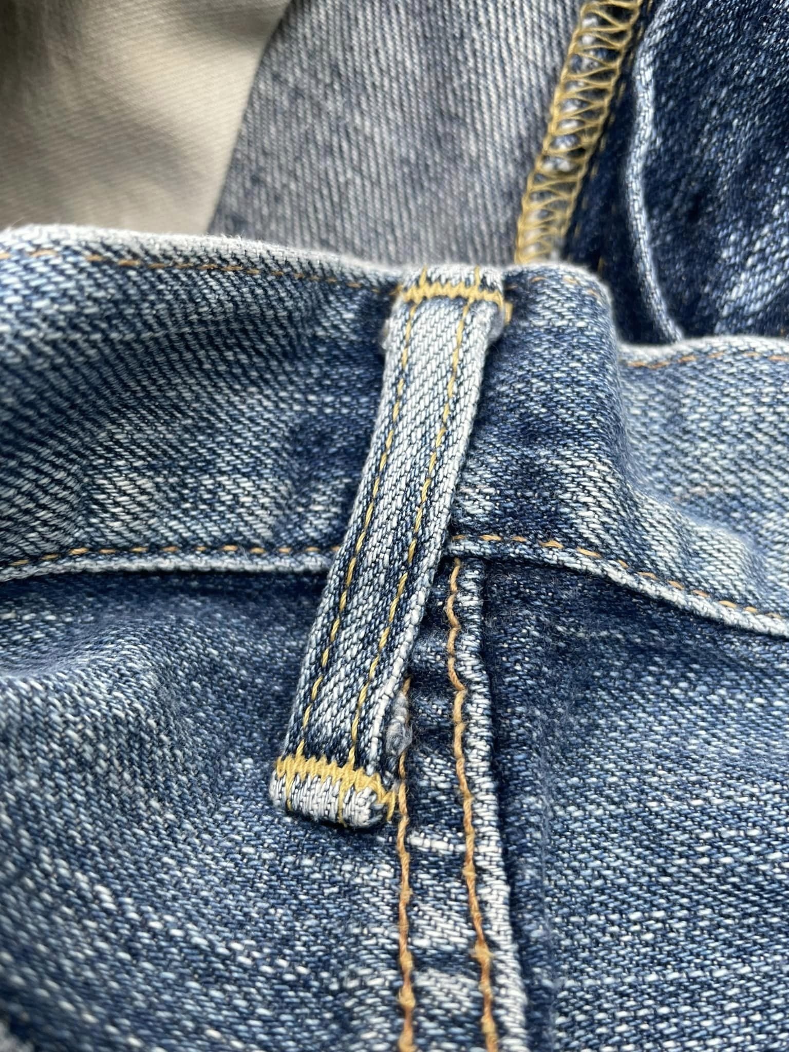 Vintage Edwin Selvedge Distressed Denim