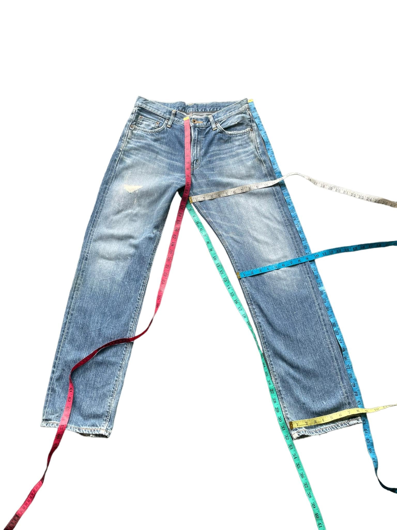 Vintage Edwin Selvedge Distressed Denim
