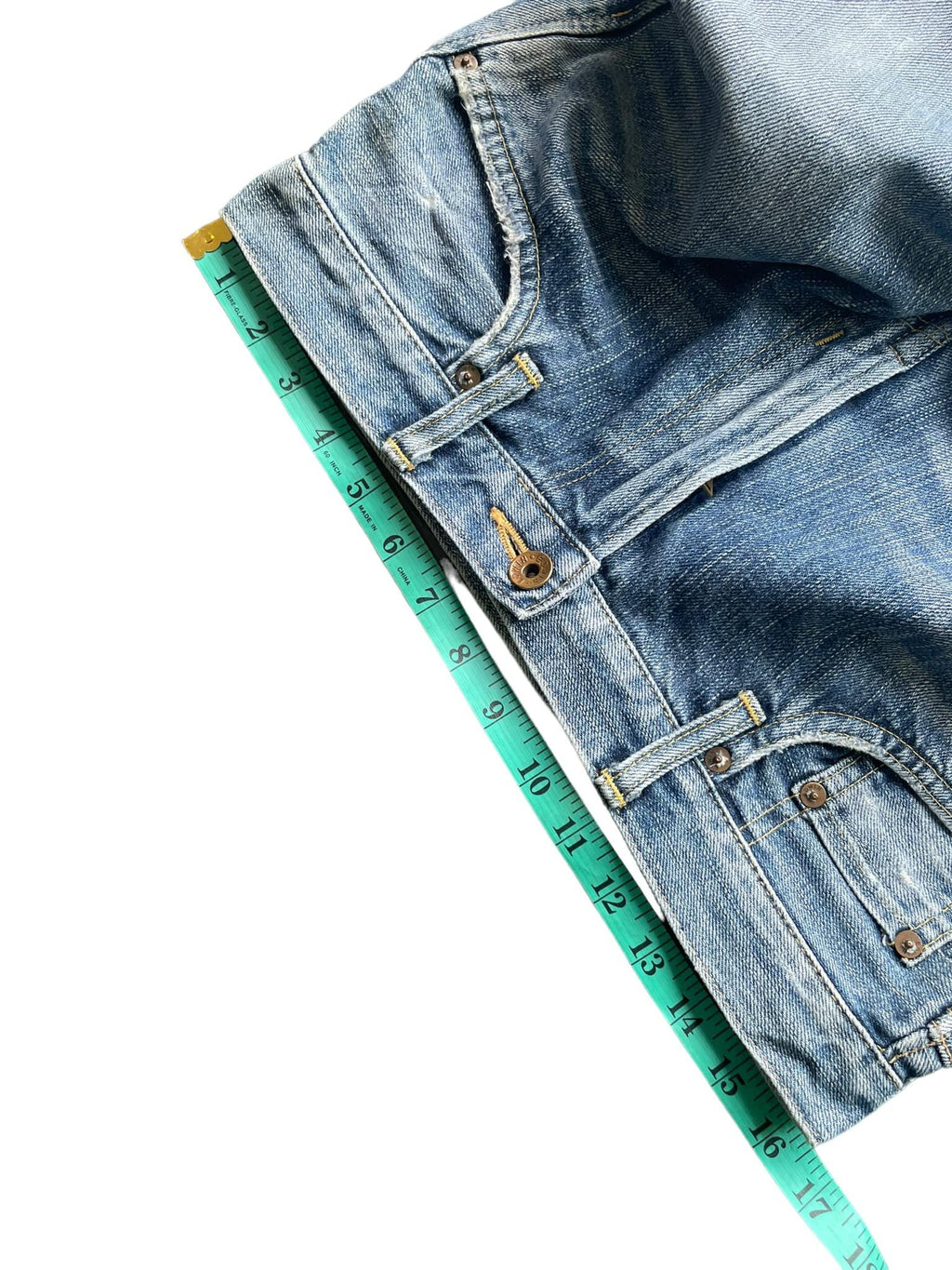 Vintage Edwin Selvedge Distressed Denim