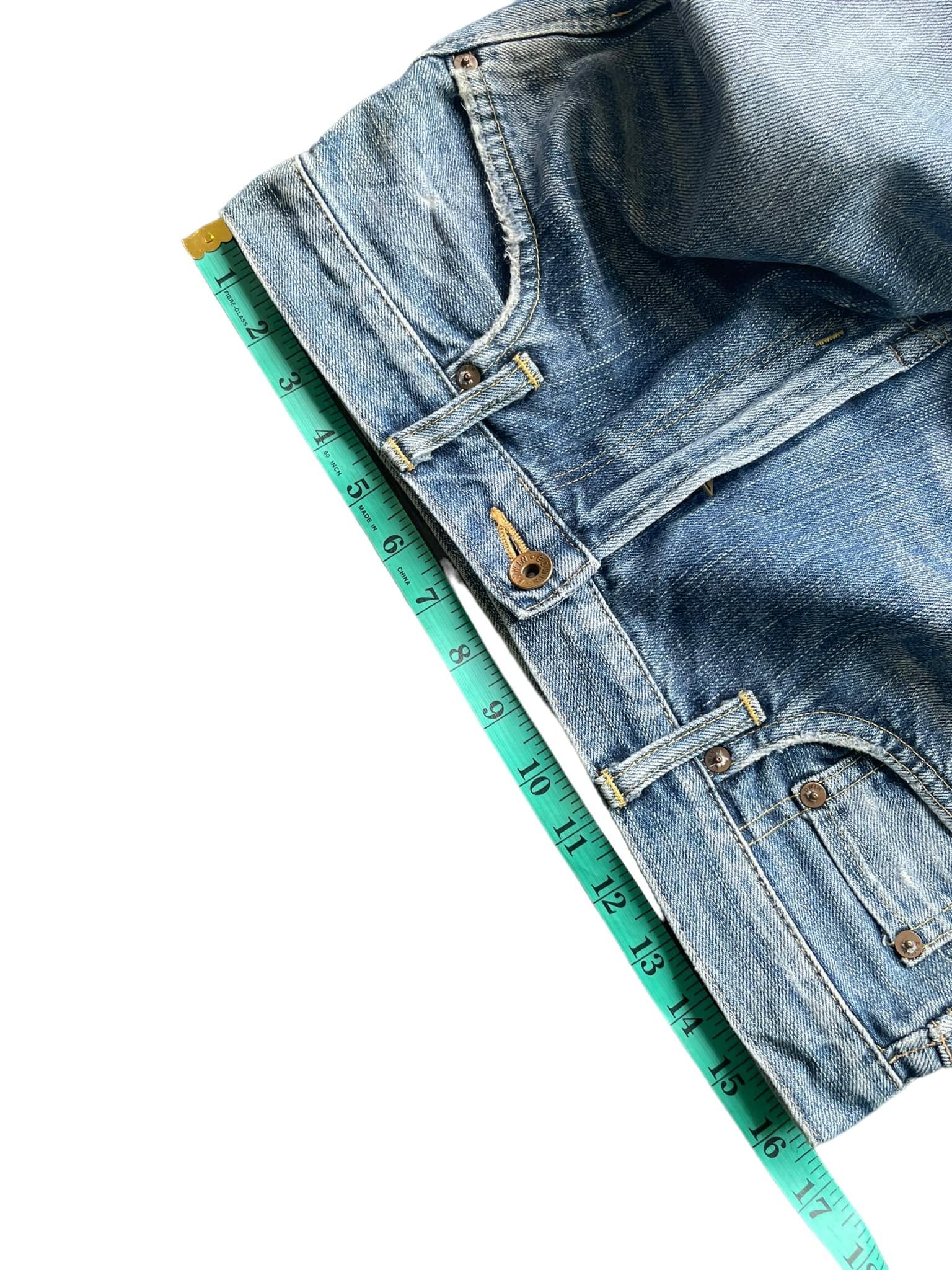 Vintage Edwin Selvedge Distressed Denim
