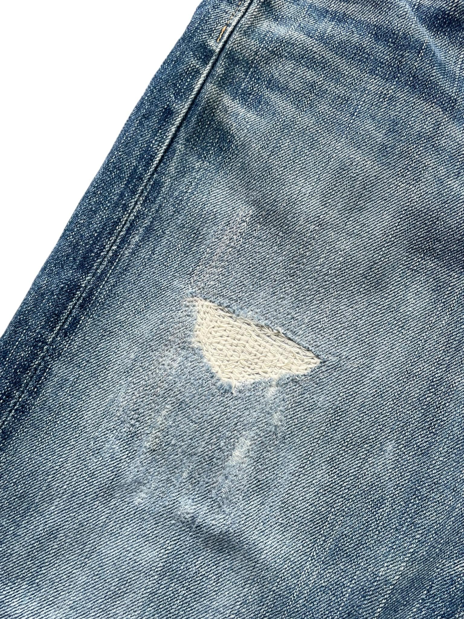 Vintage Edwin Selvedge Distressed Denim