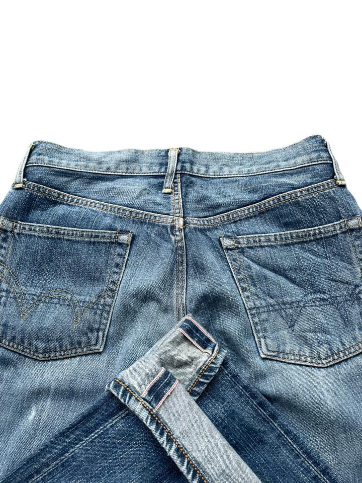 Vintage Edwin Selvedge Distressed Denim