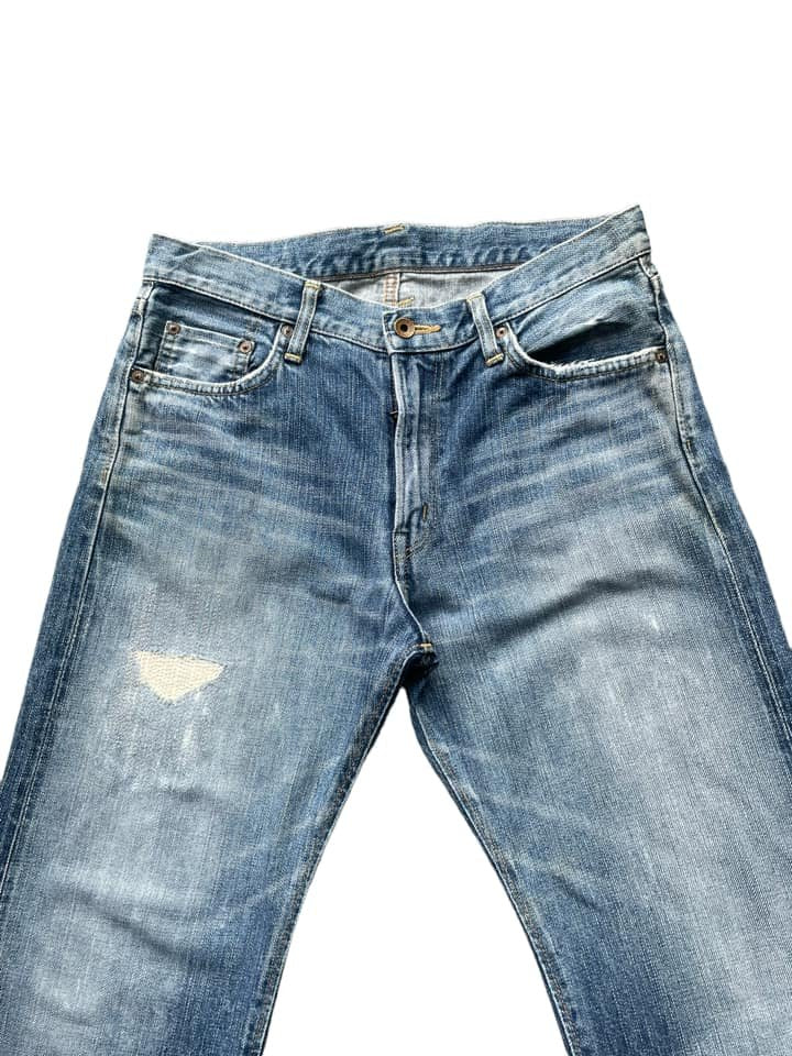 Vintage Edwin Selvedge Distressed Denim