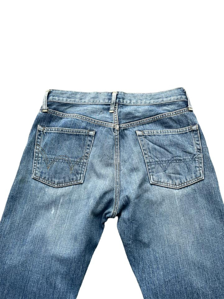 Vintage Edwin Selvedge Distressed Denim