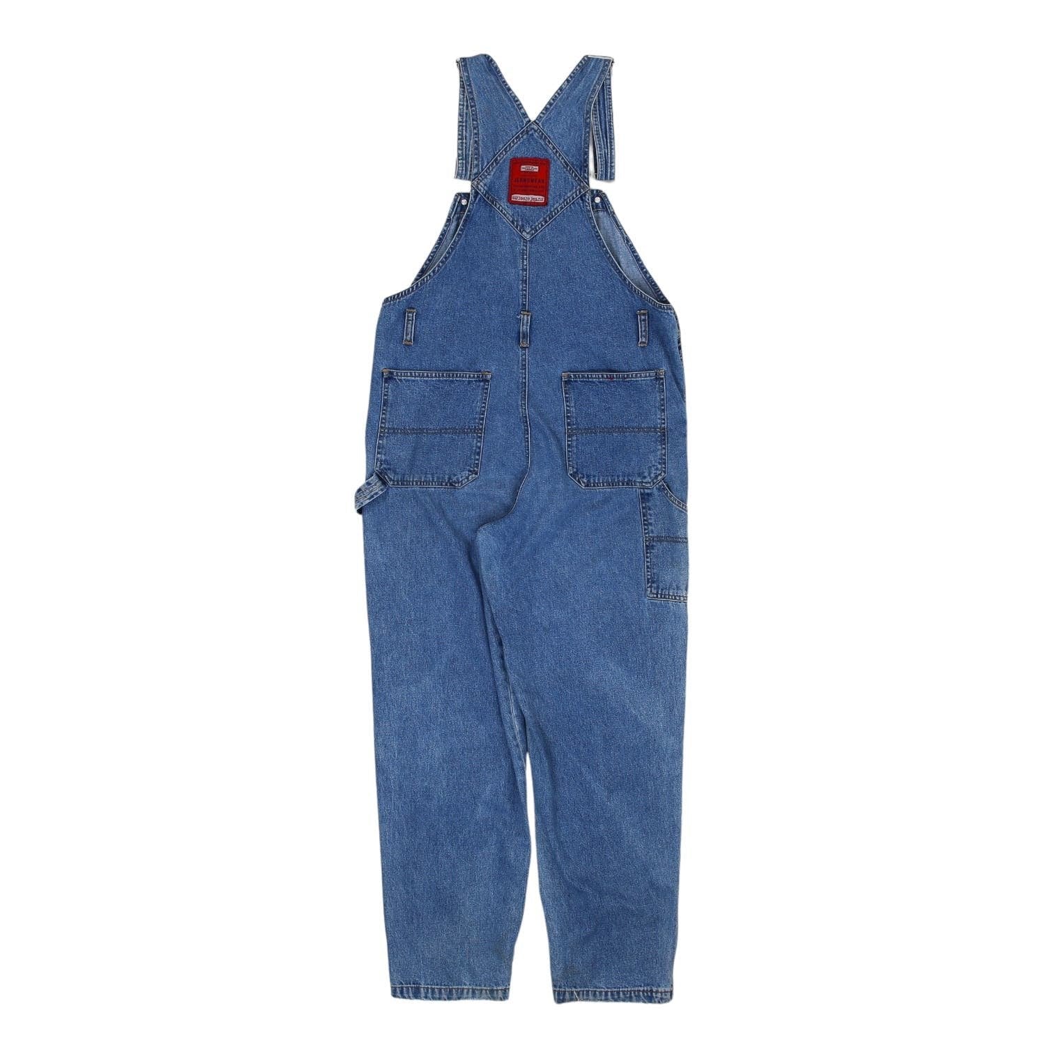 VINTAGE 90S MEDIUM WASH DENIM OVERALLS