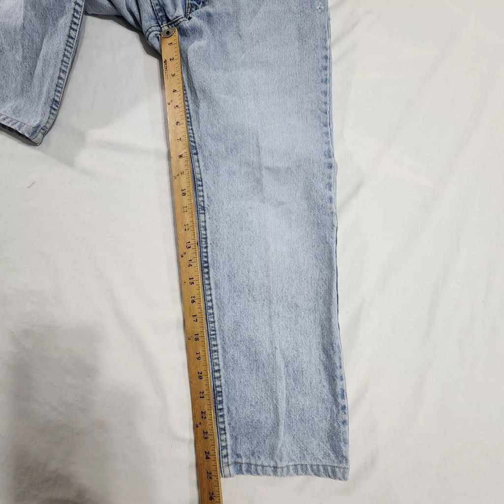 Vintage Levis Light Wash 30 X 25 Distressed Worn Tattere Blue Jeans Orange Tab