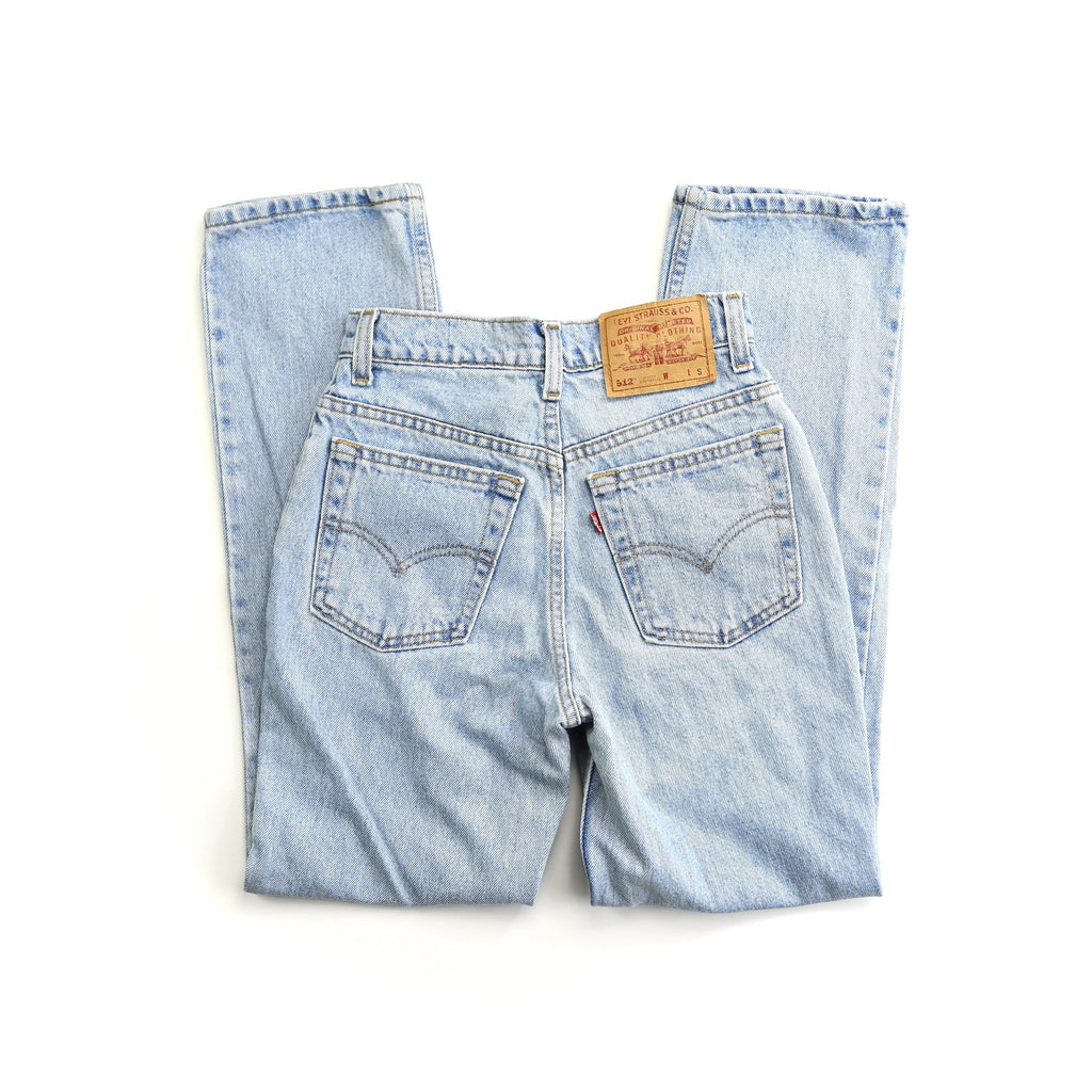 VINTAGE LEVIS 512 MEDIUM WASH HIGH WAISTED JEANS