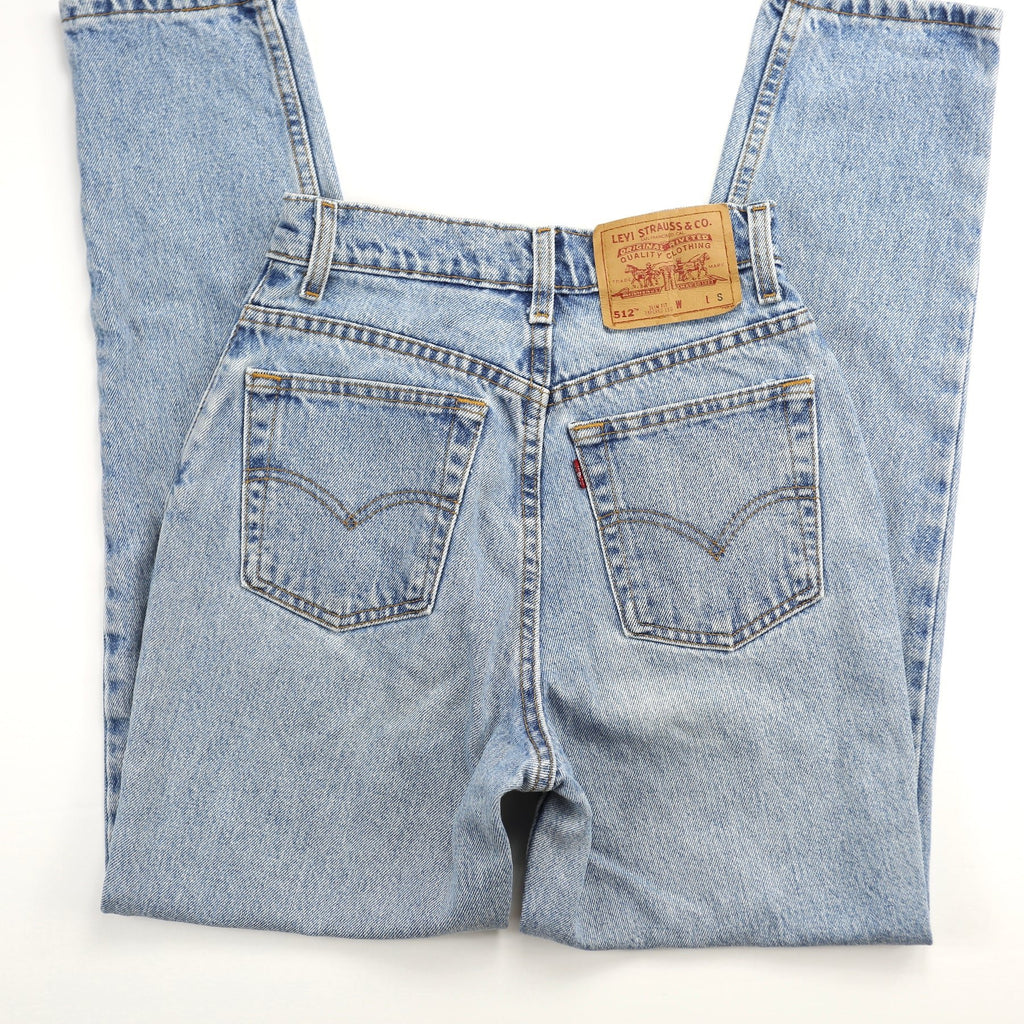 VINTAGE LEVIS 512 MEDIUM WASH HIGH WAISTED JEANS