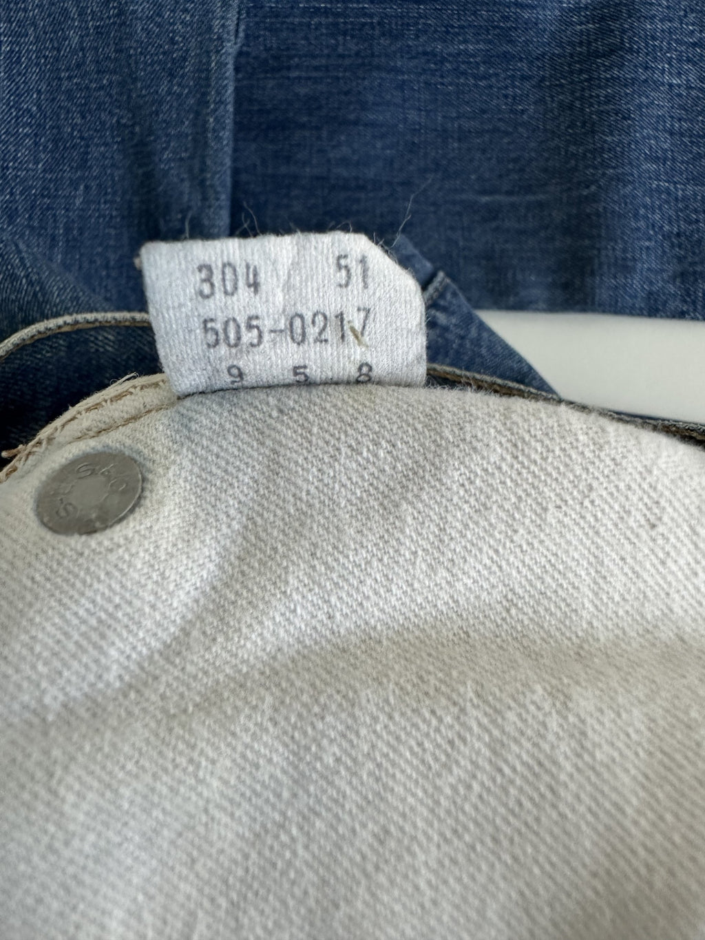 Early 70s Levi’s single stitch 505