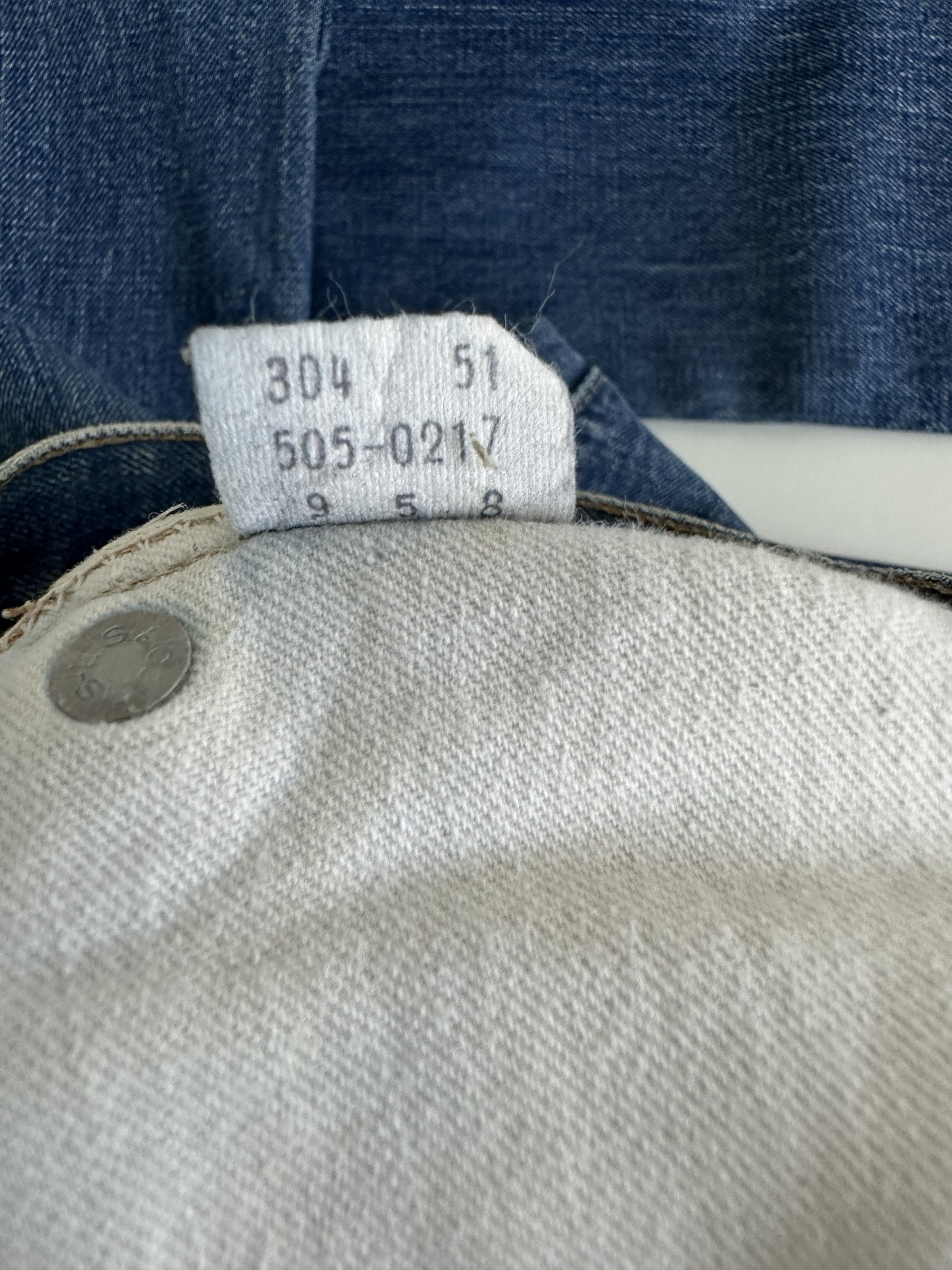 Early 70s Levi’s single stitch 505
