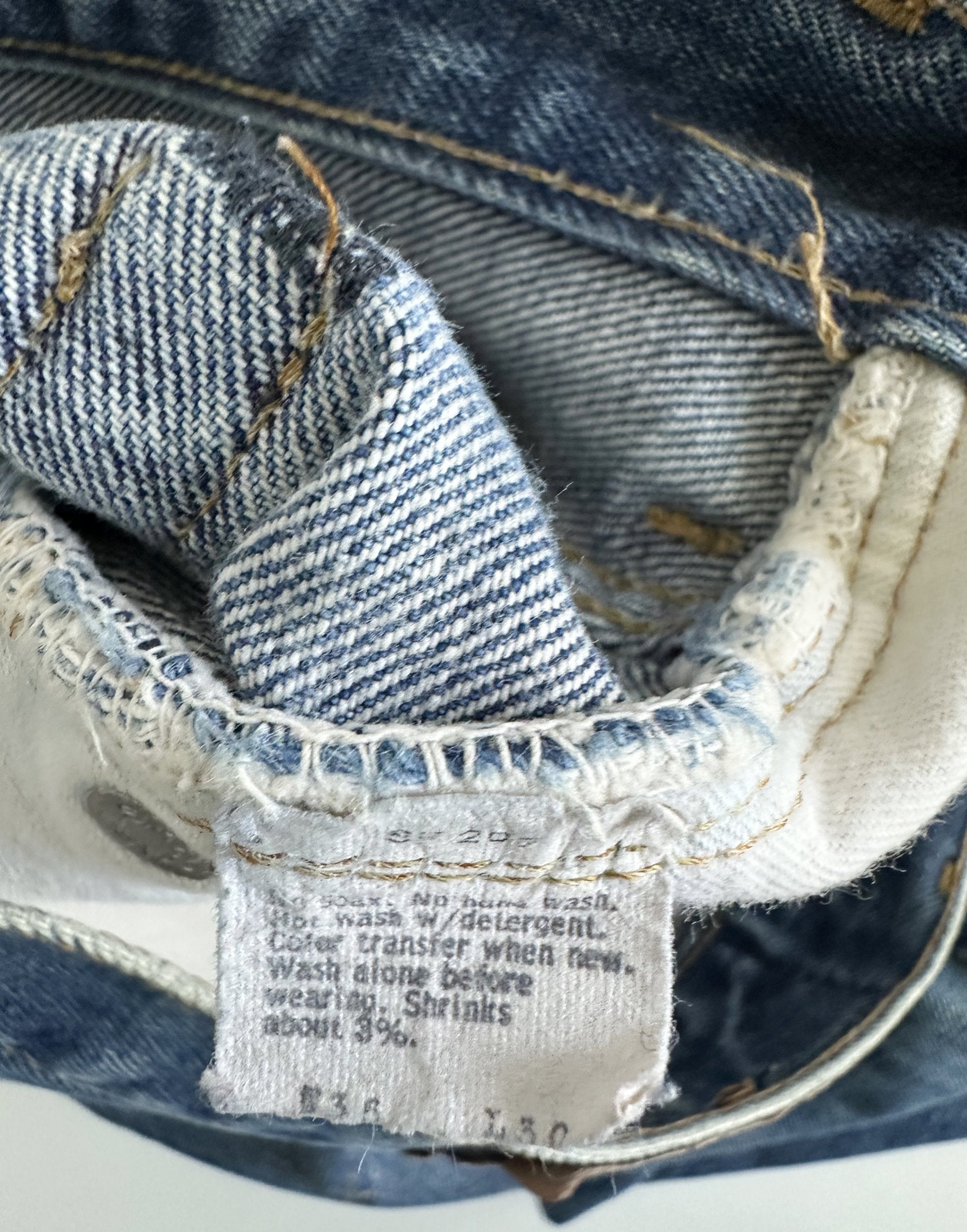 Early 70s Levi’s single stitch 505