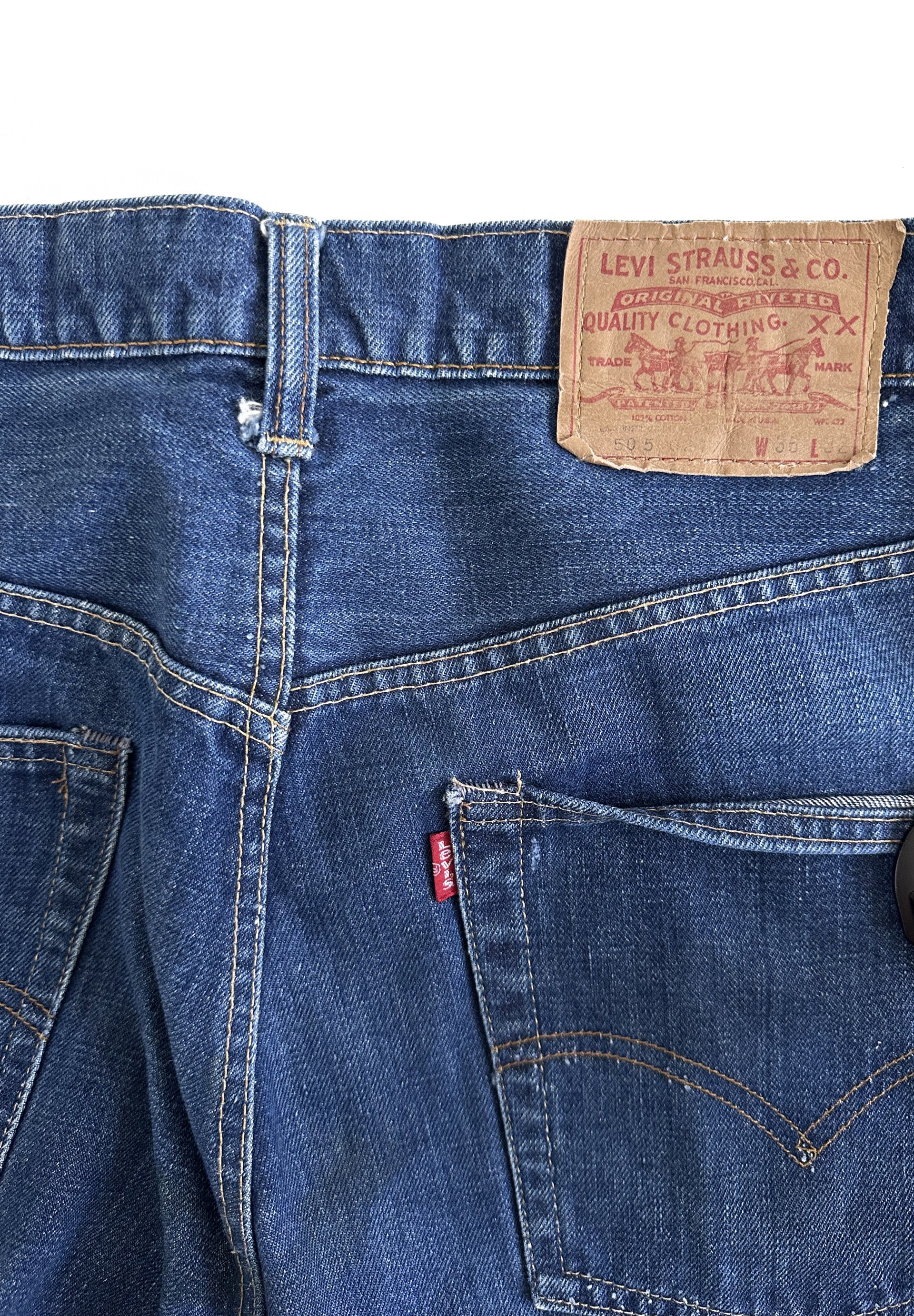 Early 70s Levi’s single stitch 505