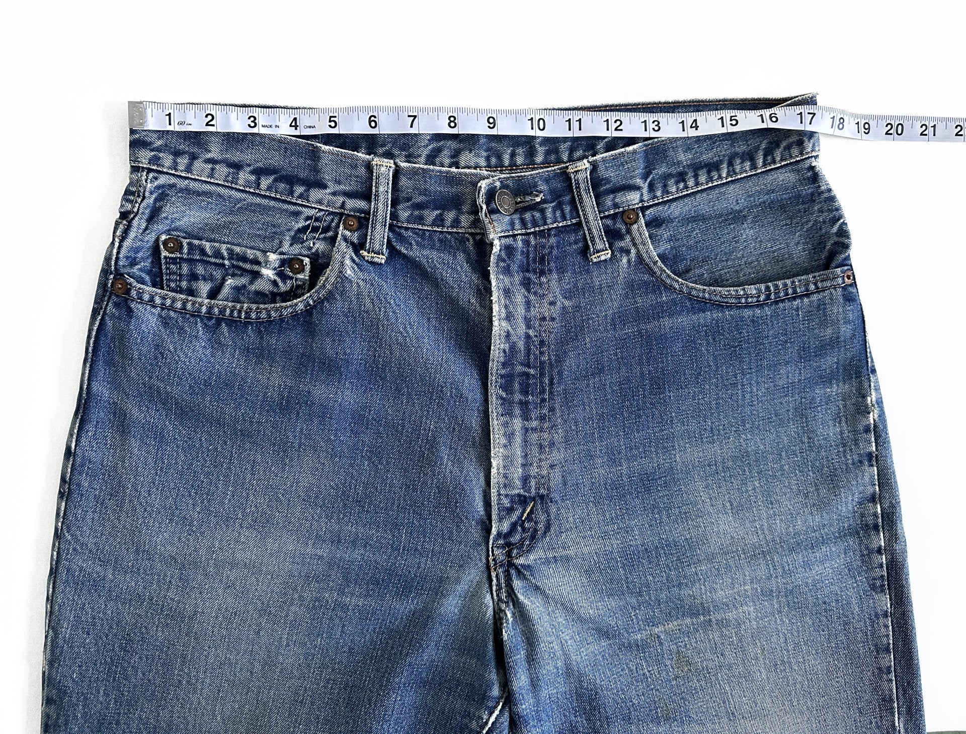 Late 60s - 1971 Levi’s Big E 505 cutoffs