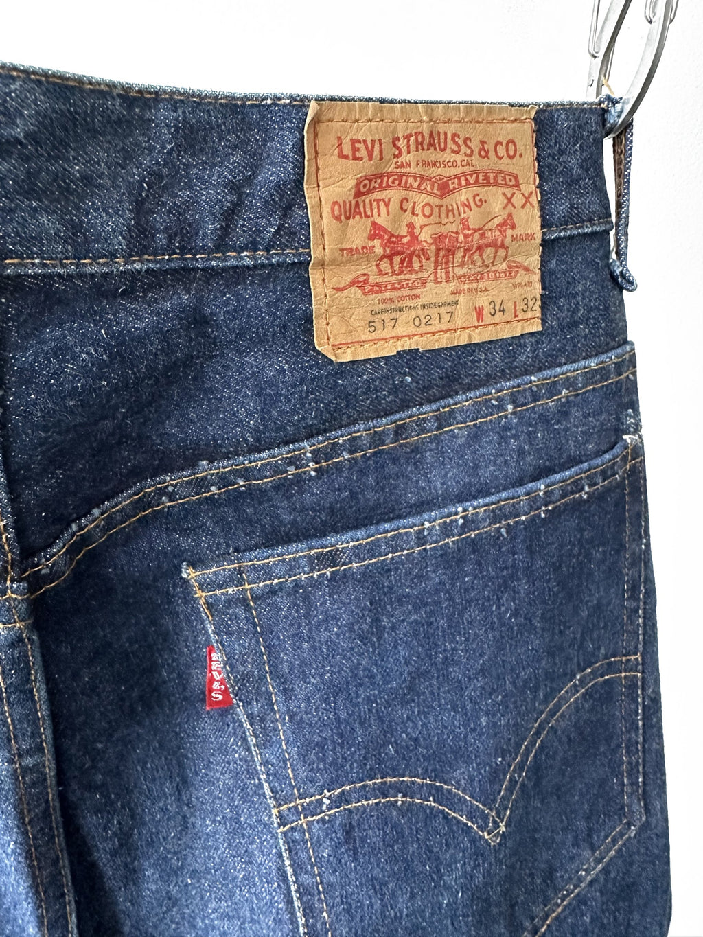 Late 60s - 1971 Levi’s Big E 517 one wash