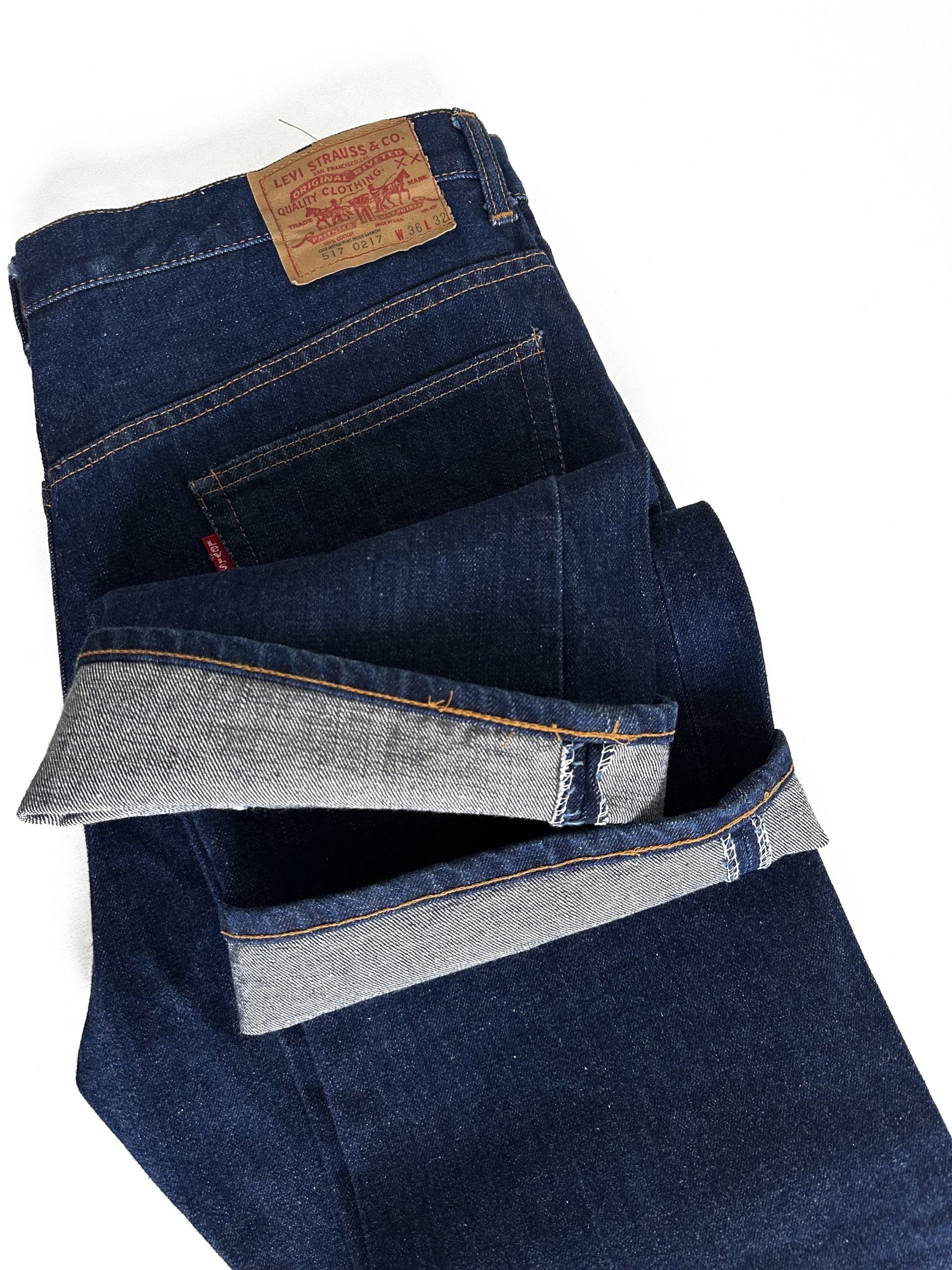 Early 70s Levi’s one-wash single stitch 517
