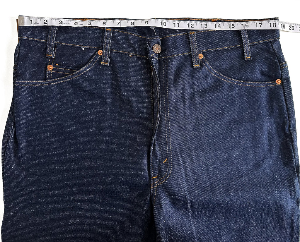 1981 Flashers Deadstock Levi’s Orange Tab 517 Saddleman Boot Jeans