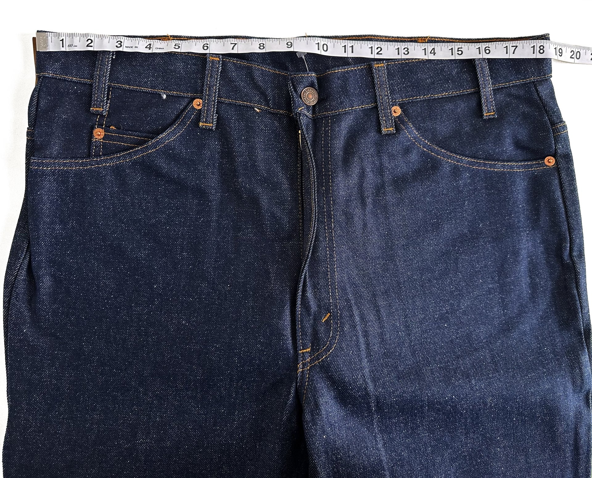 1981 Flashers Deadstock Levi’s Orange Tab 517 Saddleman Boot Jeans