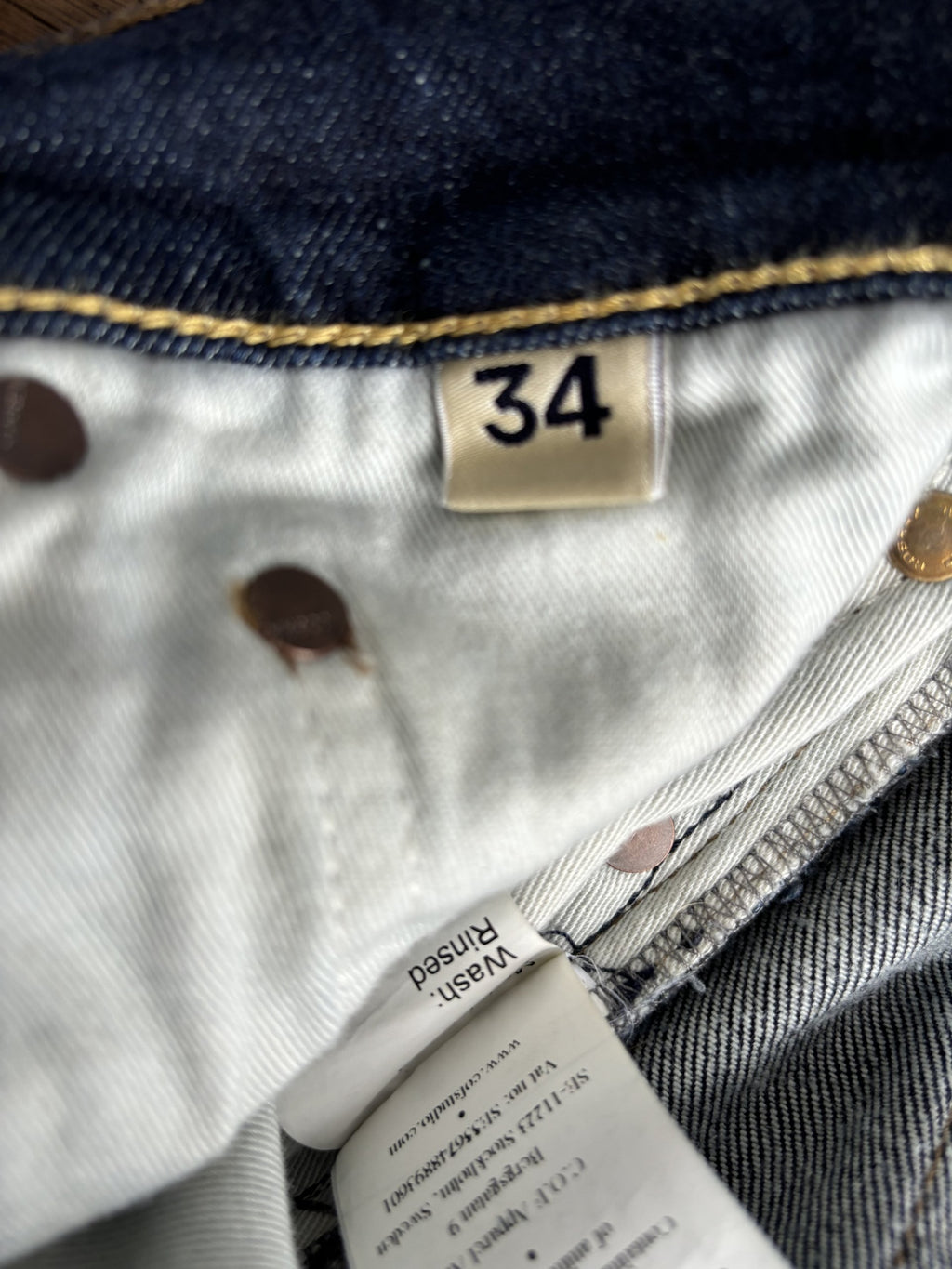 COF Studio - M7 Tapered - Rinsed Indigo