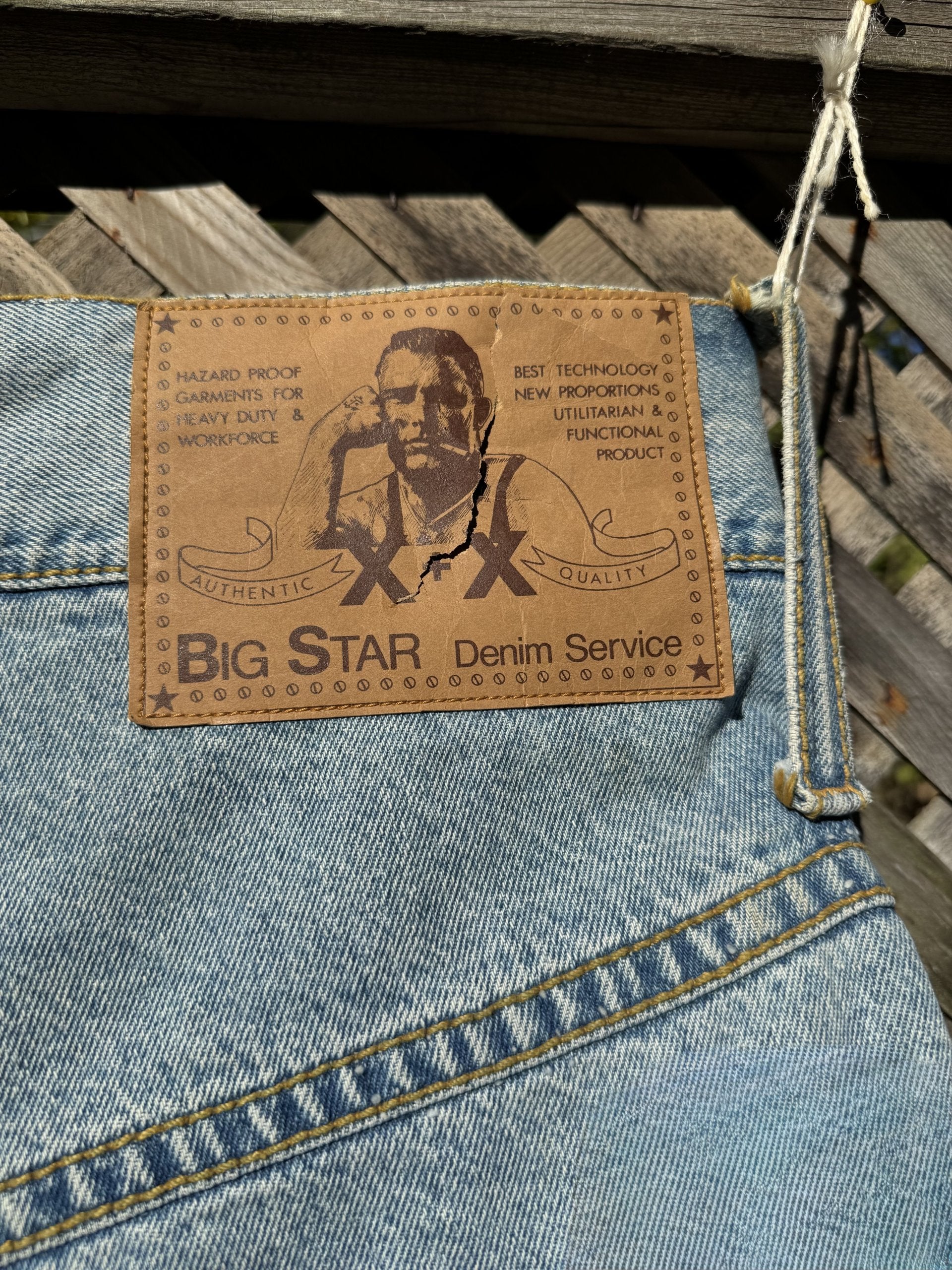 RARE GIANT PROP “BIG STAR” JEANS