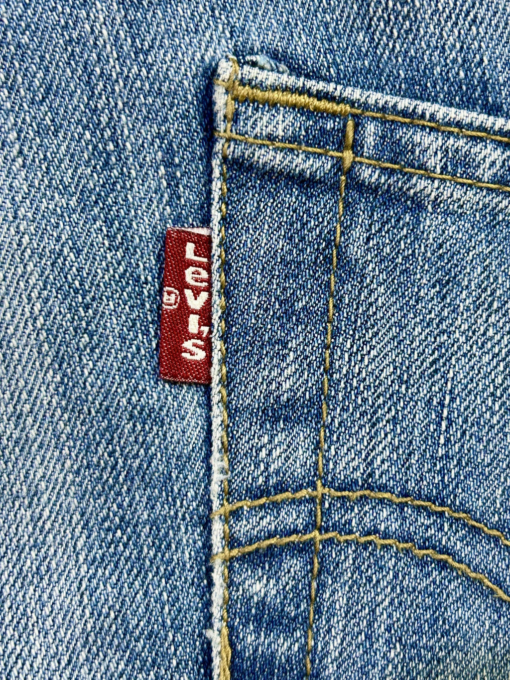 Levi’s 501 Vintage Jeans W36 Made in USA 1996 – Modified Hem