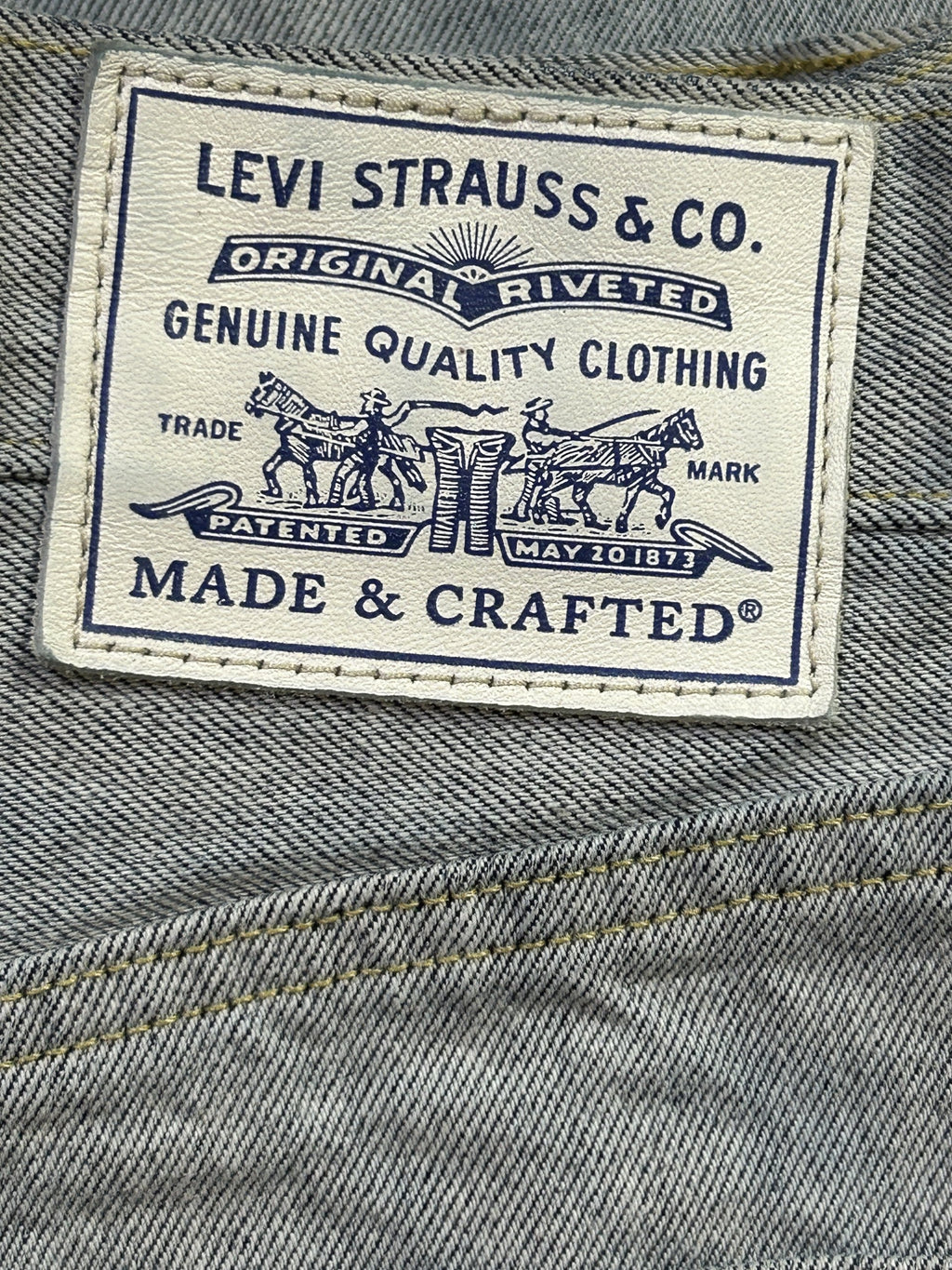 Levi’s Made & Crafted Column Selvedge Jeans W26 – New Without Tags
