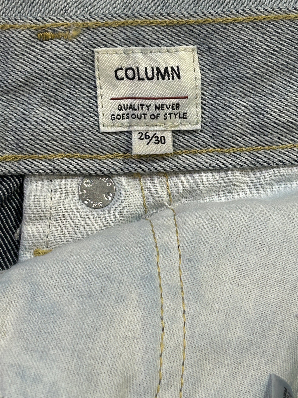 Levi’s Made & Crafted Column Selvedge Jeans W26 – New Without Tags
