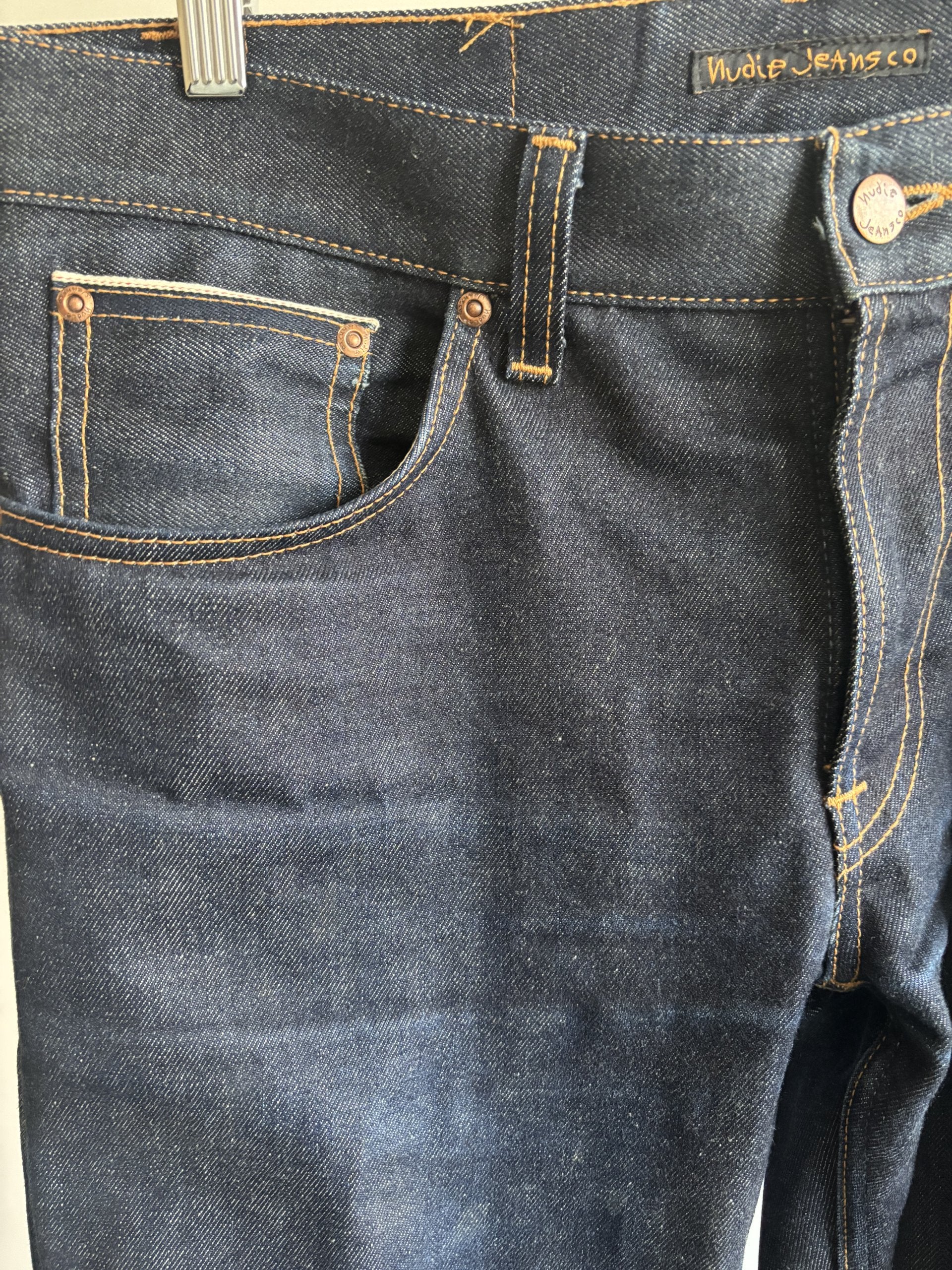 NUDIE - GRITTY JACKSON - DRY MAZE SELVAGE - 33/34
