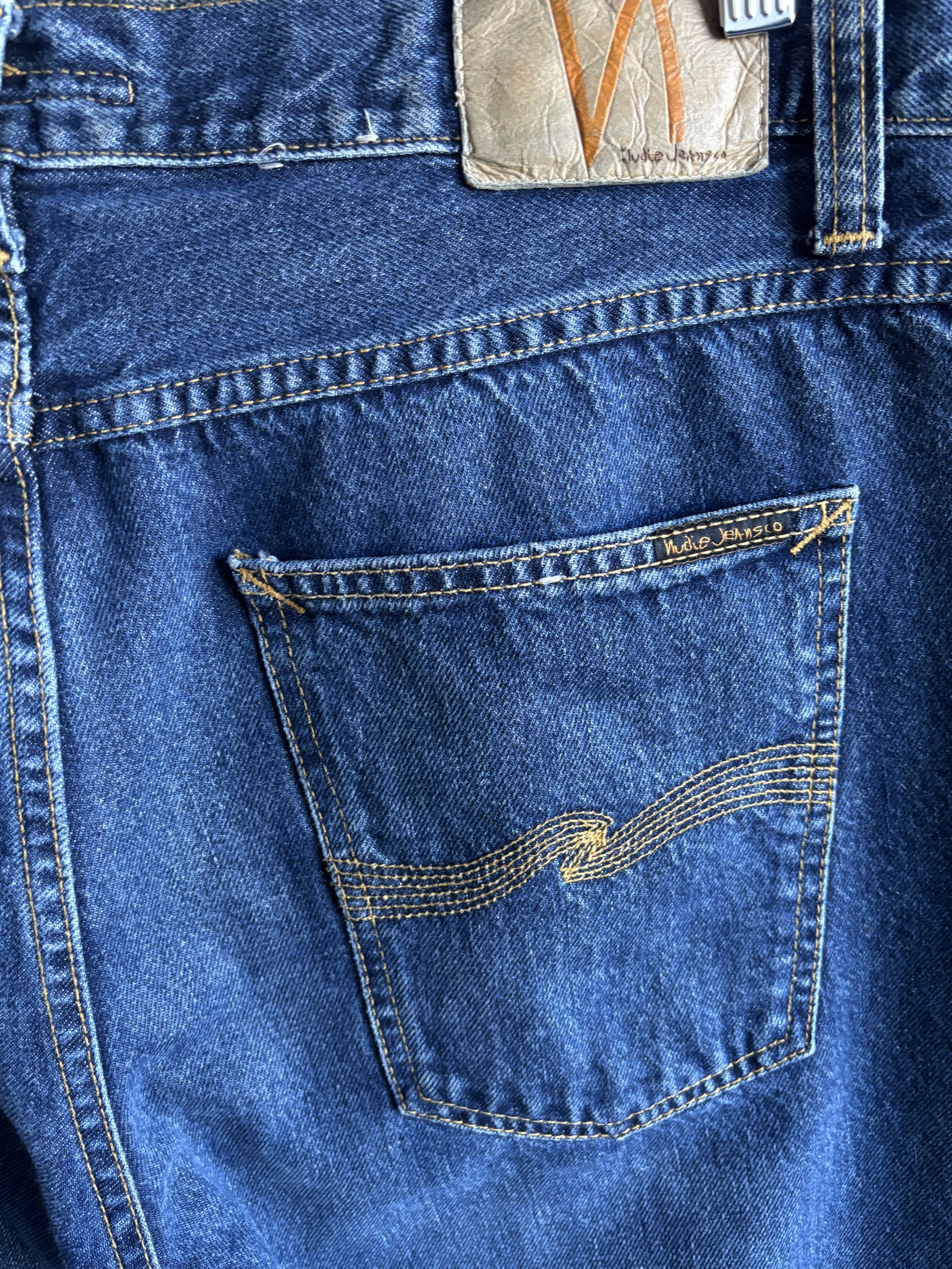 NUDIE JEANS - STEADY EDDIE II - BLUE SLATE - 34/34