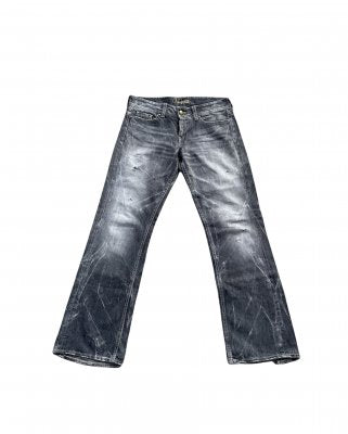 Vintage Vanquish Gold Japan Aging Distressed