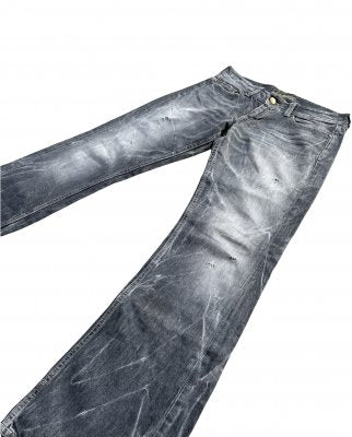 Vintage Vanquish Gold Japan Aging Distressed