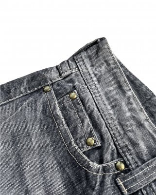 Vintage Vanquish Gold Japan Aging Distressed