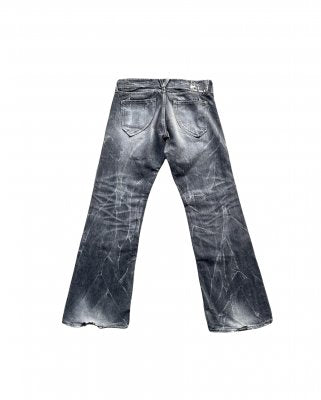 Vintage Vanquish Gold Japan Aging Distressed