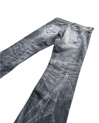 Vintage Vanquish Gold Japan Aging Distressed