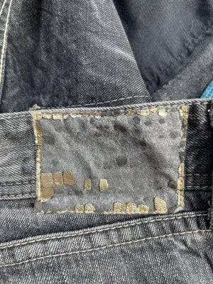 Vintage Vanquish Gold Japan Aging Distressed