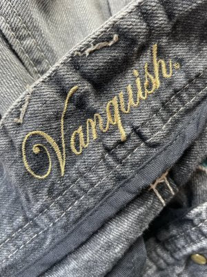 Vintage Vanquish Gold Japan Aging Distressed