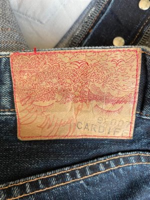 Vintage Soul of Freedom Aging Distressed Denim