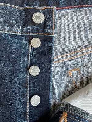 Vintage Soul of Freedom Aging Distressed Denim