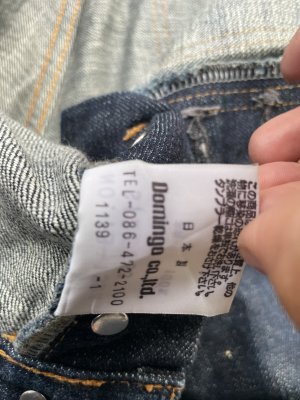Vintage DMG Domingo Japan Indigo Denim
