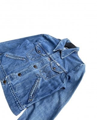 Vintage 70’s Wrangler Rainbow Denim Jacket