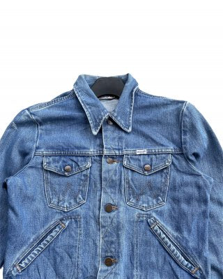Vintage 70’s Wrangler Rainbow Denim Jacket
